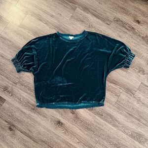 Sundance Allanah Crushed Velvet Fringe Top